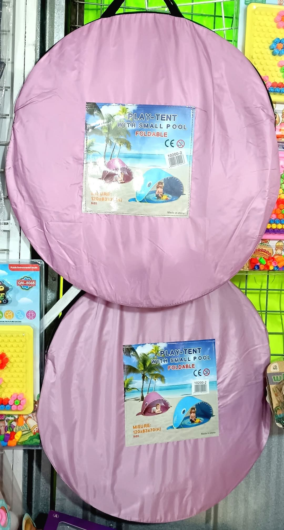 Carpa piscina niños